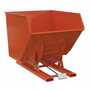 Vestil HD Hopper 3.5 CbYd Orange