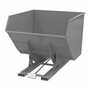 Vestil HD Hopper 4 CbYd Battleship Gray