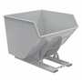 Vestil D-400-HD-NB-GY-MG No Bump HD Hopper 4CbYd Machine