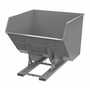 Vestil No Bump HD Hopper 4CbYd BS Gray