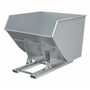 Vestil No Bump HD Hopper 4CbYd Silver