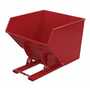 Vestil D-400-HD-NB-SR No Bump HD Hopper 4CbYd Red
