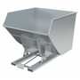 Vestil HD Hopper 4 CbYd Silver