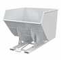Vestil D-400-HD-WHT HD Hopper 4 CbYd White