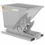 Vestil HD Hopper .5 CbYd Silver