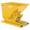 Vestil D-50-LD-YEL LD Hopper .5 CbYd Yellow