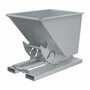 Vestil No Bump MD Hopper .5CbYd Silver