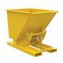 Vestil No Bump MD Hopper .5CbYd Yellow