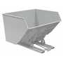 Vestil D-500-HD-GY-MG HD Hopper 5 CbYd Machine Gray