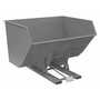 Vestil HD Hopper 5 CbYd Battleship Gray