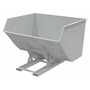 Vestil D-500-HD-NB-GY-MG No Bump HD Hopper 5CbYd Machine