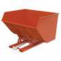Vestil HD Hopper 5 CbYd Orange