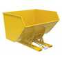 Vestil D-500-HD-YEL HD Hopper 5 CbYd Yellow