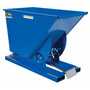 Vestil D-75-HD HD Hopper 5 CbYd Blue