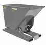 Vestil D-75-LD-GY-MG LD Hopper .75 CbYd Machine Gray