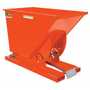 Vestil MD Hopper .75 CbYd Orange