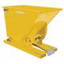 Vestil D-75-MD-YEL MD Hopper .75 CbYd Yellow