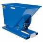 Vestil D-75-MD MD Hopper .75 CbYd Blue