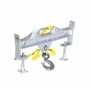 Vestil D-FORK-4-RL Hoist Option Hook Dbl Rigid/Latc