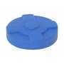 Vestil Low-Density Polyethylene Drum Cover 30 Gallon, Blue