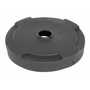 Vestil DC-P-55-CAN-BK 55 Gallon Drum Recycling Lid BK