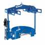 Vestil 55 Gal Drum Hoist Opt 4-way 1500
