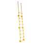 Vestil Steel Walk Through Dock Ladder 10 Step 300 Lb. Cap, Yellow