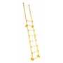 Vestil Steel Walk Through Dock Ladder 8 Step 300 Lb. Cap, Yellow