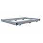 Vestil Aluminum Pallet Dolly 36 In. x 48 In. 4000 Lb. Cap, Silver