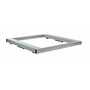 Vestil Aluminum Pallet Dolly 48 In. x 48 In. 8000 Lb. Cap, Silver