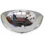Vestil Acrylic Industrial Dome Mirror 180 Degrees, Distance Covered 48 Ft. Silver