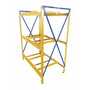 Vestil DRK-2-3 6 Drum Storage Rack 2w x 3h