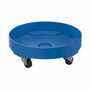 Vestil DRUM-DP-LD-55-BU 55 Gallon LD Poly Drum Dolly Blue