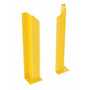 Vestil DSP-WF-48-BRL-YL 48" Pair Overhead Door Protector