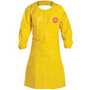 Dupont QC275BY Tychem® 2000 Sleeved Apron w/ Elastic Wrists, 44" Long