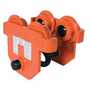 Vestil Steel Push Eye Manual Trolley 10000 Lb. Cap, Orange