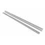 Vestil Steel E-Track 10 Ft. Length 2 Pack Gray