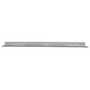 Vestil Steel E-Track 10 Ft. Length 4 Pack Gray