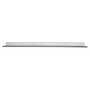 Vestil Steel Zinc Plated E-Track 10 Ft. Length 4 Pack Gray