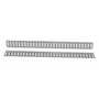 Vestil Steel E-Track 5 Ft. Length 2 Pack Gray