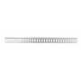 Vestil Steel Zinc Plated E-Track 5 Ft. Length 1 Pack, Gray