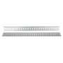 Vestil Steel Zinc Plated E-Track 5 Ft. Length 4 Pack, Gray