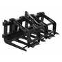 Vestil Steel Skid Steer Grab Bucket 66 In. Overall Width Black