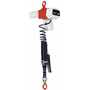 Vestil Steel Electric Chain Hoist 1 Phase 525 Lb. Cap, Yellow