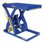 Vestil Steel Electric Hydraulic Lift Table 43 in, 1000 Lb. Cap, Blue