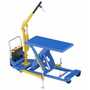 Vestil Steel Portable Lift Table 115 Volt 1 Phase 30 In. x 60 In. With 2K Lb Attached Hoist Capacity Blue
