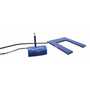 Vestil Steel U Type Electric Lift Table 2000 Lb. Cap, Blue