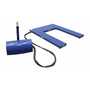 Vestil Steel U Type Electric Lift Table 3000 Lb. Cap, Blue
