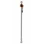 Vestil Steel Economy Lever Hoist 10 Ft. Chain 2000 Lb. Cap, Orange