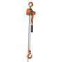 Vestil Steel Economy Lever Hoist 20 Ft. Chain 3000 Lb. Cap, Orange